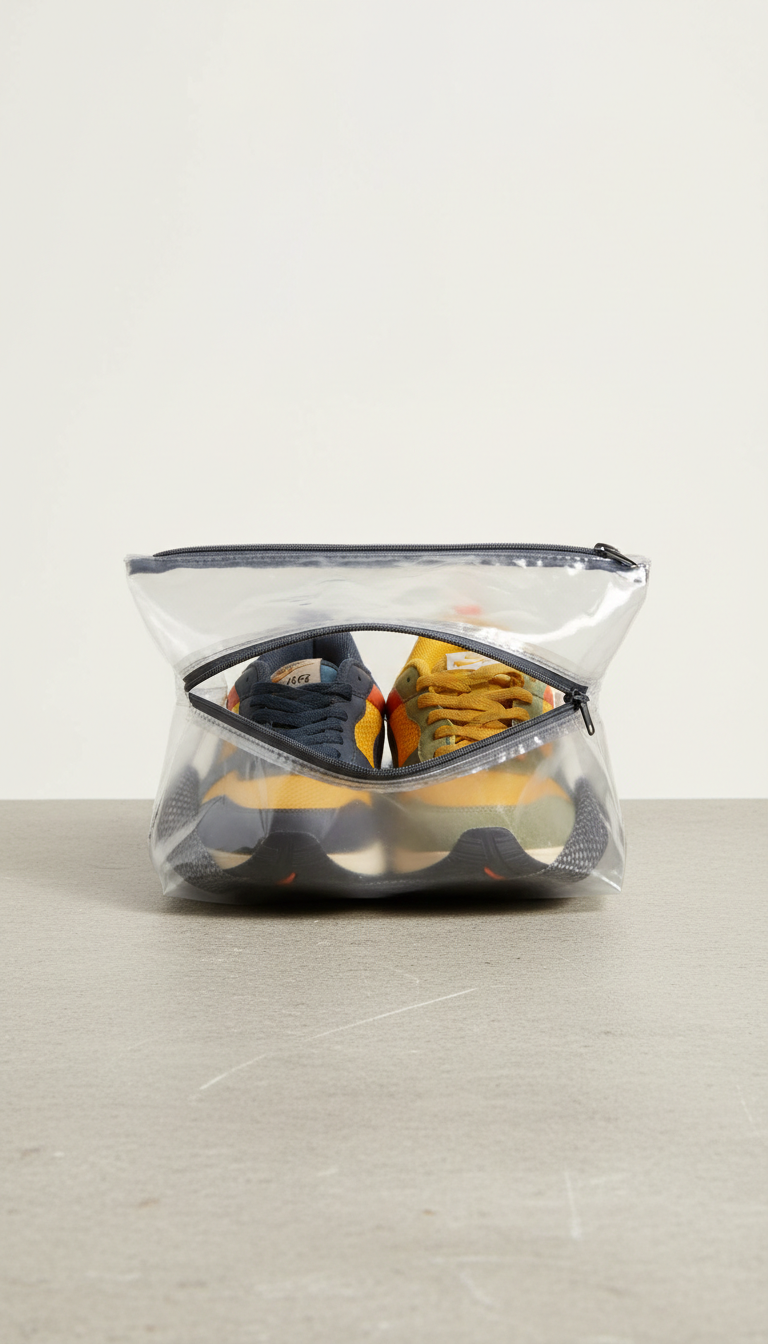 pochette plastique transparente pratique