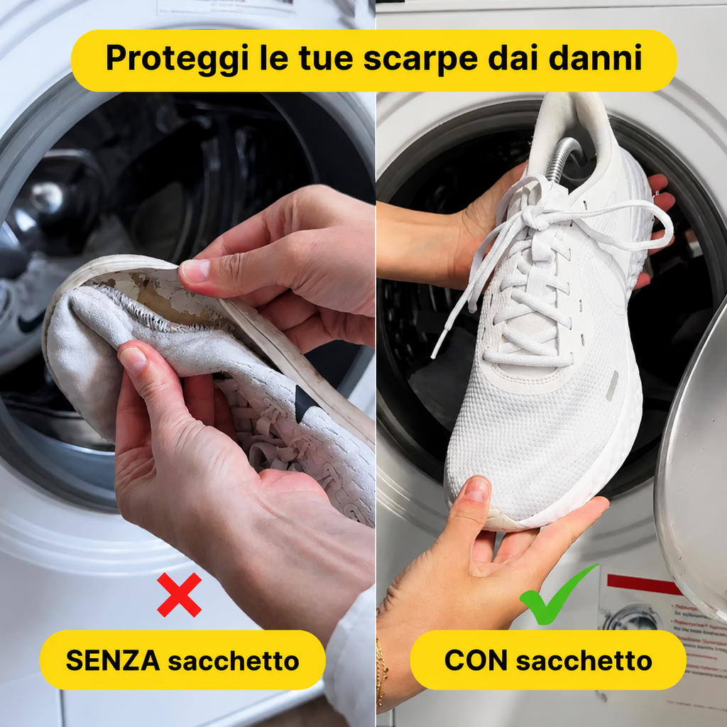 Sacca Lavascarpe per Lavatrice