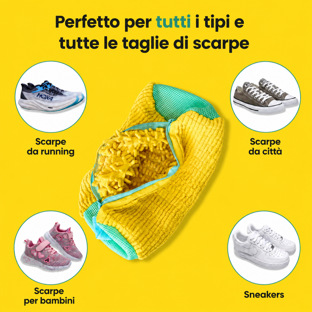 Sacca Lavascarpe per Lavatrice