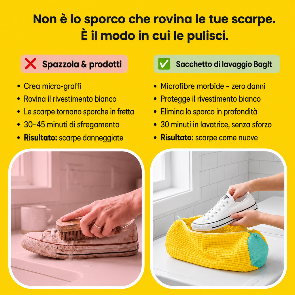 Sacca Lavascarpe per Lavatrice