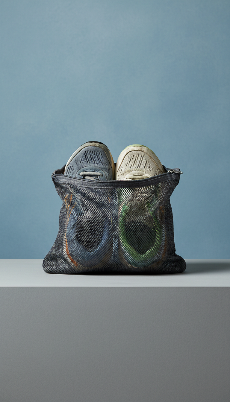 Sac lavage sneakers mesh renforcé